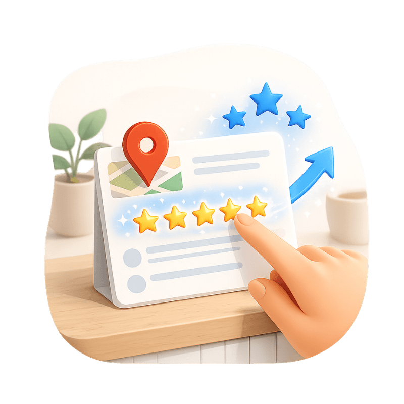 Reviews land on Google